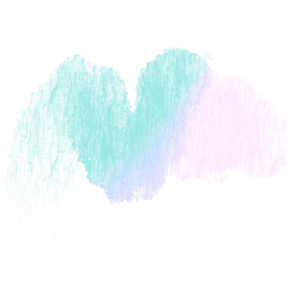 Hand Drawn Green Pink Blue Gradient Strokes Merging Into Rough Gritty Grunge Inspired Marks png