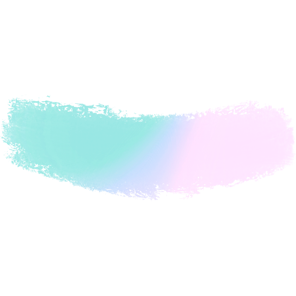 Hand Drawn Green Pink Blue Gradient Strokes Blending Into Rugged Gritty Grunge Inspired Finishes png