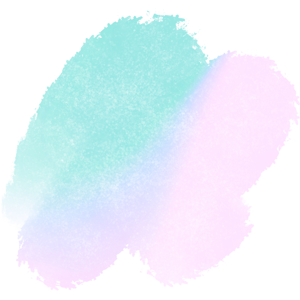 Hand Drawn Green Pink Blue Gradient Strokes Fading Into Textured Rugged Grunge Inspired Marks png