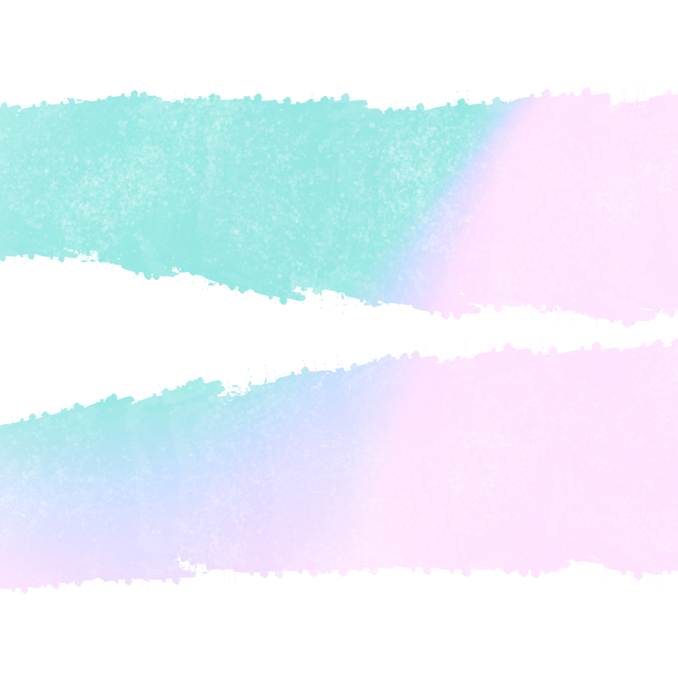 Hand Drawn Green Pink Blue Gradient Strokes Merging Into Rugged Gritty Grunge Inspired Details png