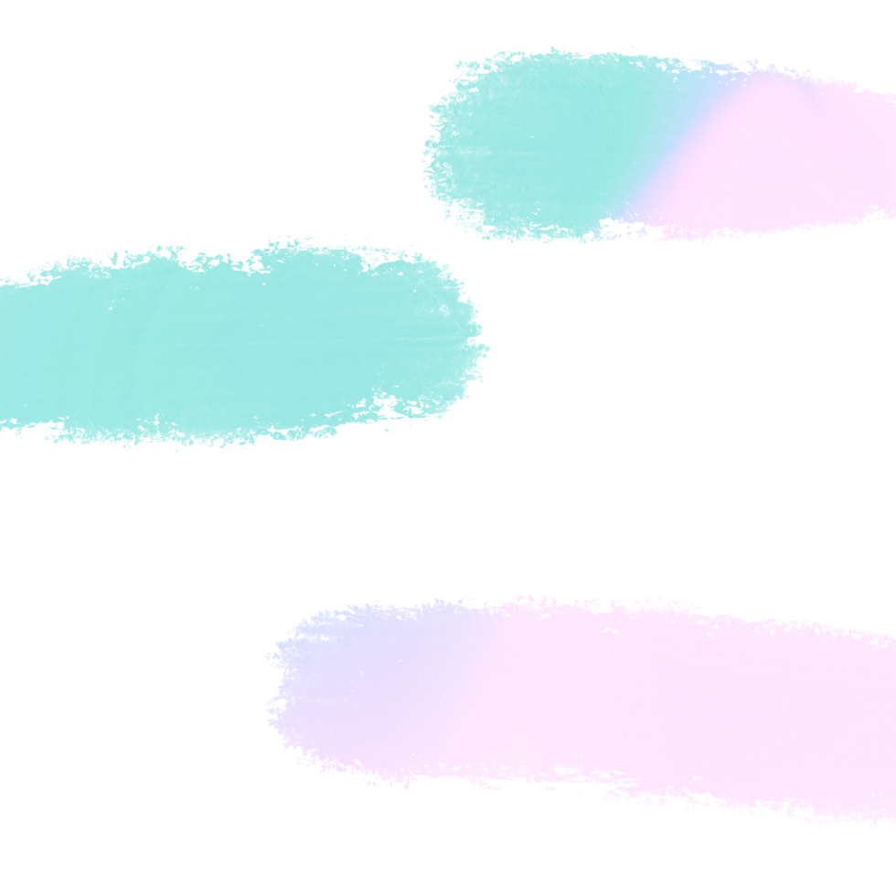 Beautiful Green Pink Blue Gradient Brush Strokes With A Rugged Textured Grunge Finish png