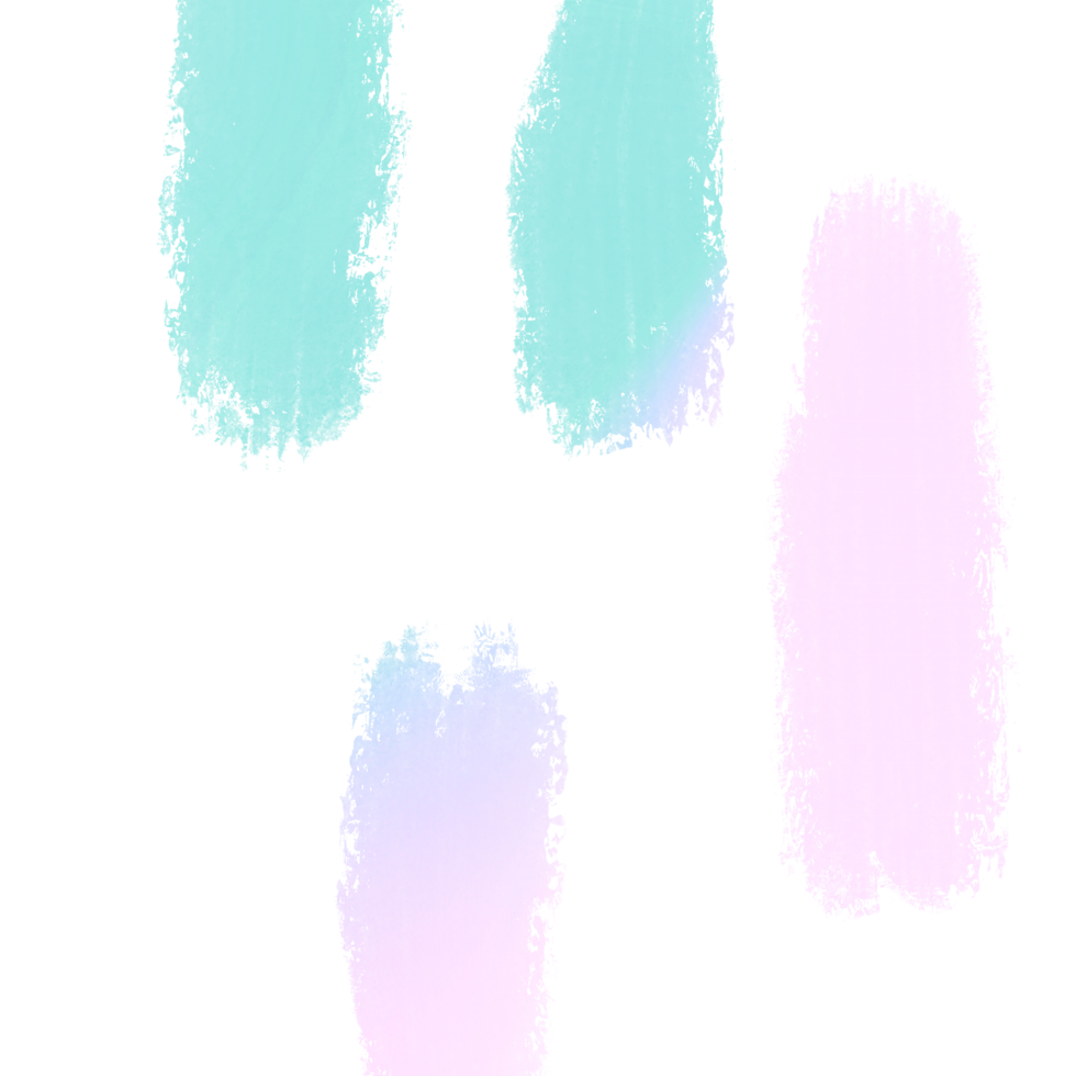 Gorgeous Green Pink And Blue Gradient Strokes Blending Into Rough Grunge Details png