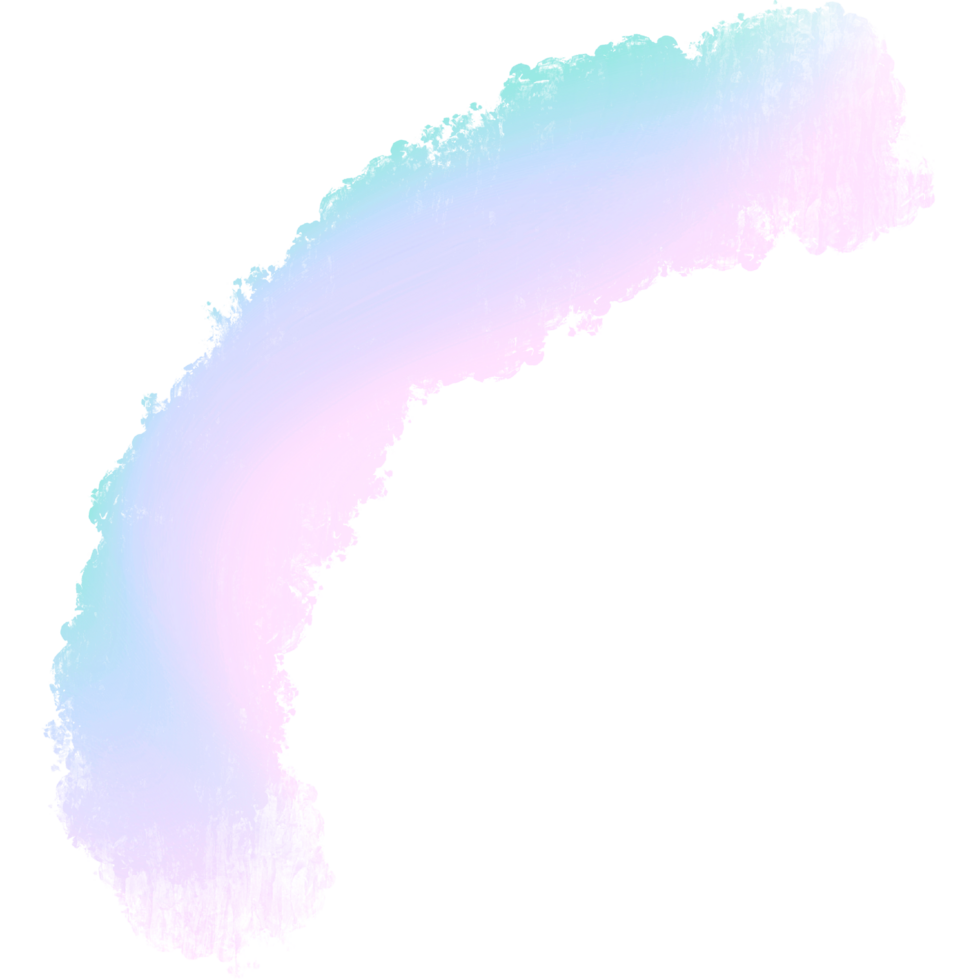A Stunning Green Pink Blue Gradient Stroke Blending Into Bold Rugged Grunge Edges png