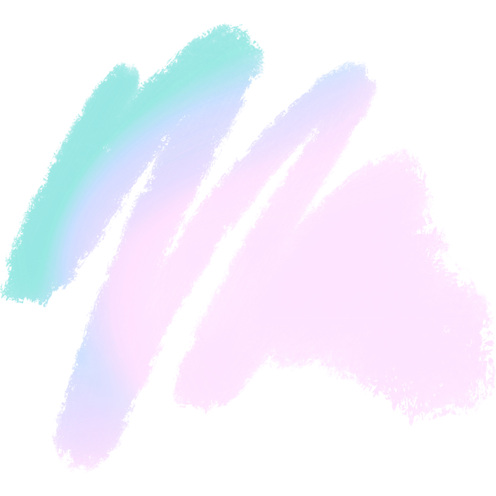Gorgeous Green Pink Blue Gradient Strokes Blending Into Rough Gritty Grunge Inspired Edges png