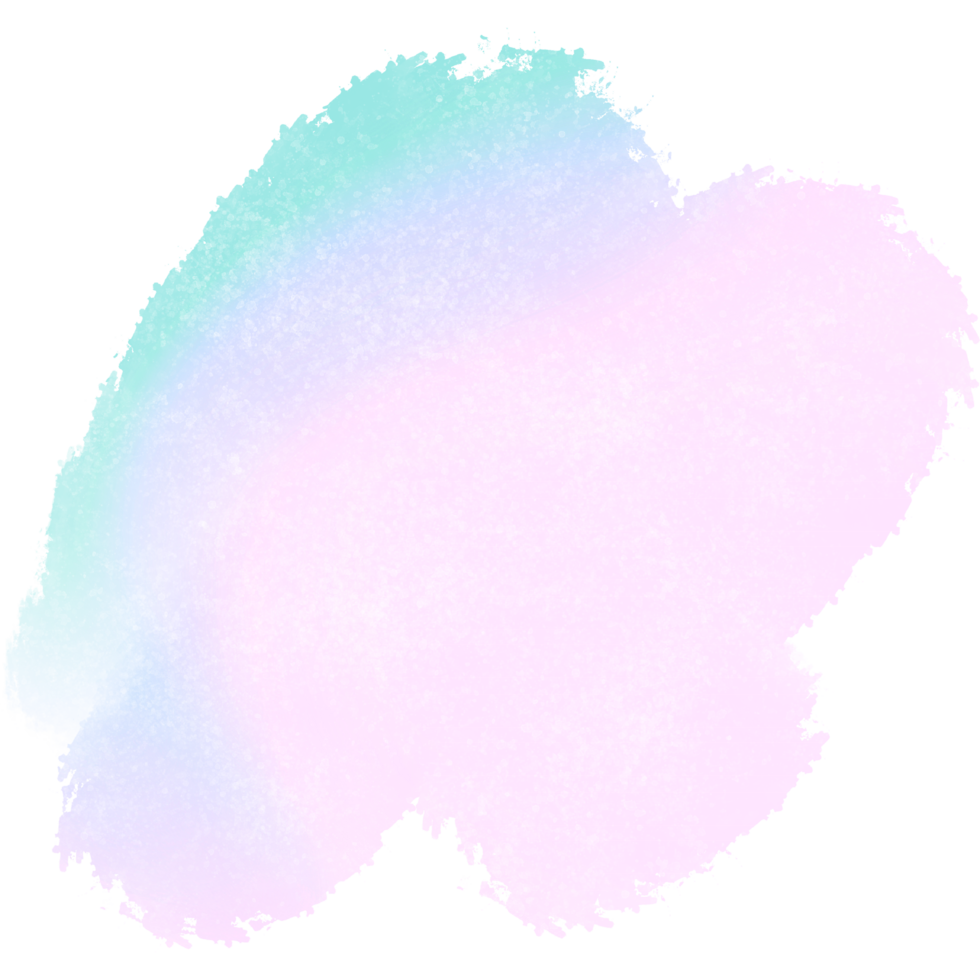 Soft Green Pink Blue Gradient Brush Strokes Merging Into Textured Raw Grunge Finishes png