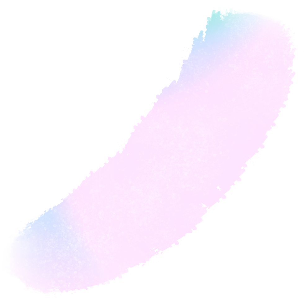 Gorgeous Green Pink Blue Gradient Brush Strokes Fading Into Textured Grunge Finishes png