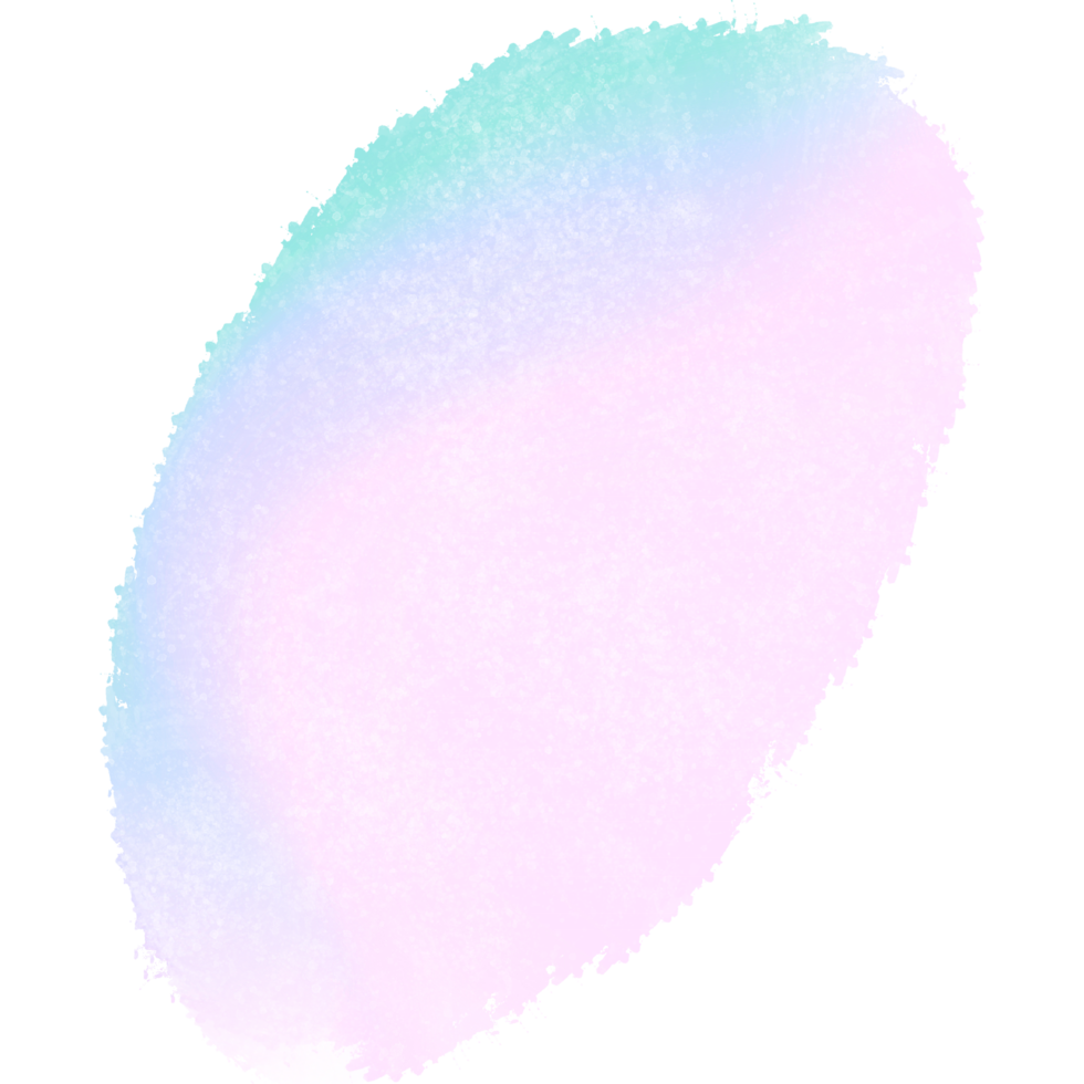 Beautiful Green Pink Blue Gradient Strokes Blending Into Rugged Raw Grunge Edges png