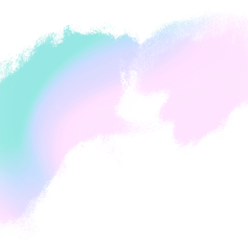 Gorgeous Green Pink Blue Gradient Brush Strokes Blending Into Rugged Textured Grunge Marks png