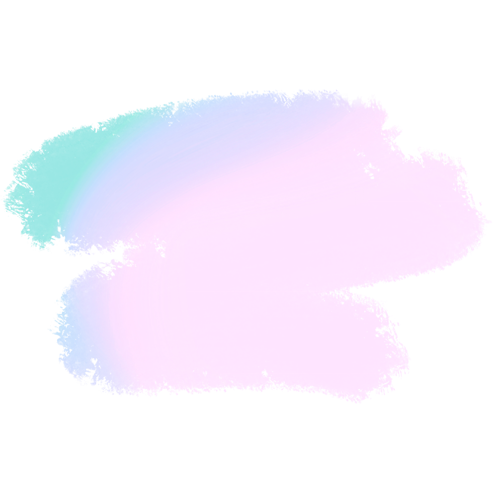 A Stunning Green Pink Blue Gradient Brush Stroke Merging Into Rough Gritty Grunge Effects png