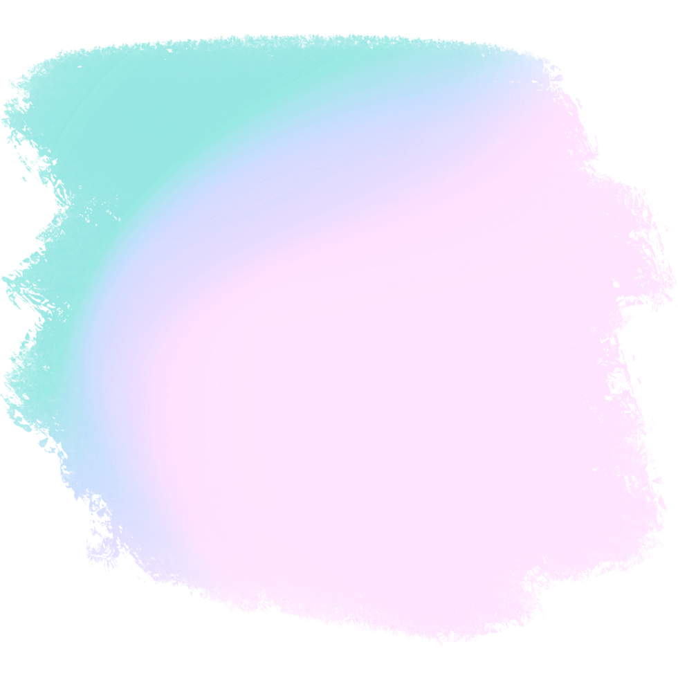 Gorgeous Green Pink Blue Gradient Strokes With Soft Transitions Into Rugged Grunge Edges png