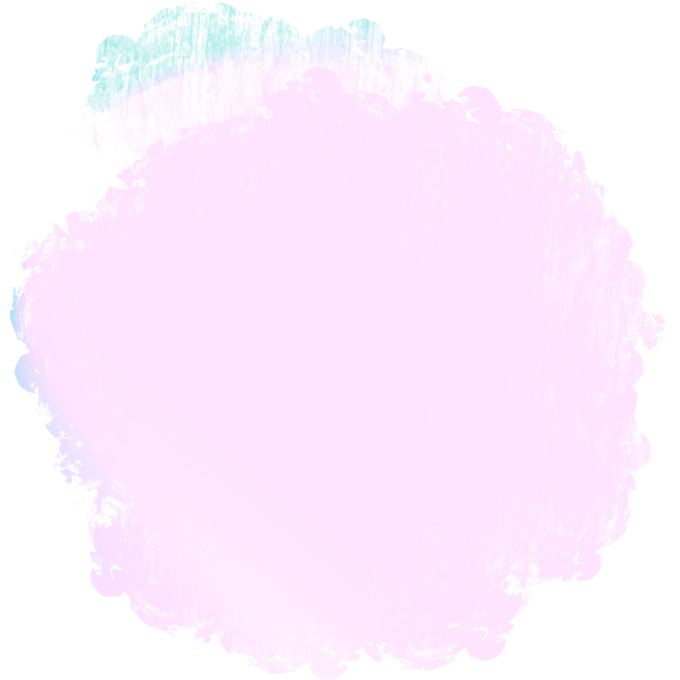 Soft Green Pink Blue Gradient Brush Strokes Fading Into Rugged Bold Grunge Textures png