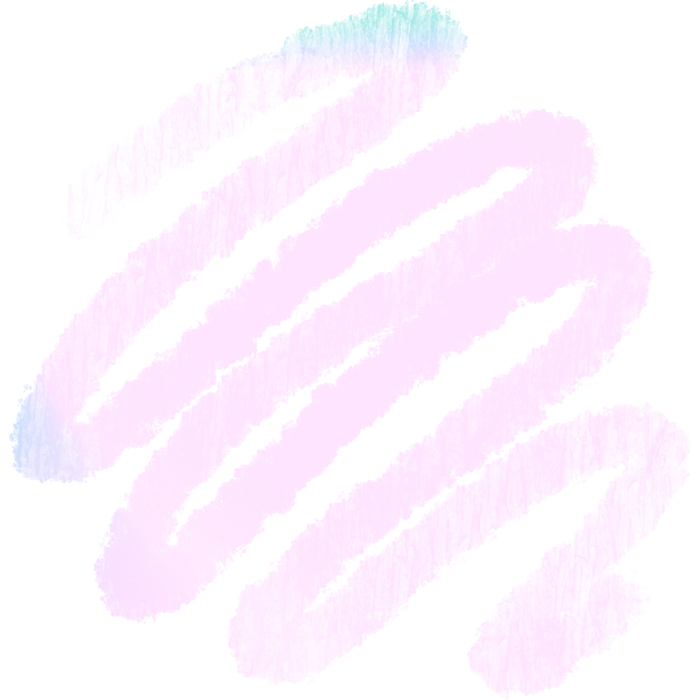 A Stunning Green Pink Blue Gradient Brush Stroke Fading Into Textured Rugged Grunge Marks png