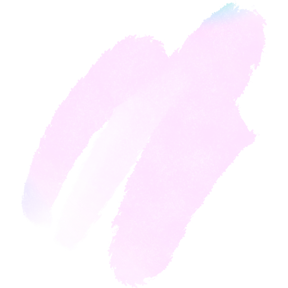 Soft Green Pink Blue Gradient Brush Strokes Fading Into Rough Gritty Grunge Edges png