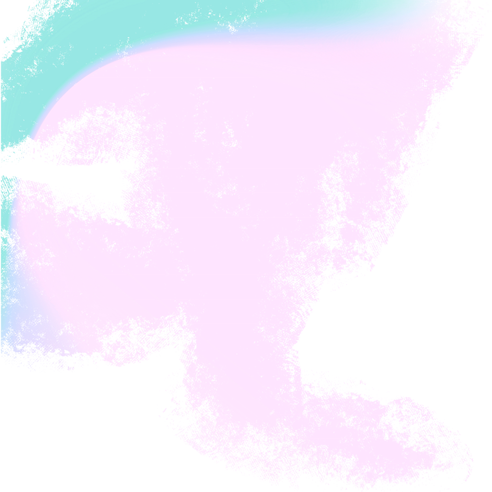 Soft Green Pink Blue Gradient Strokes Blending Into Rough Textured Grunge Details png