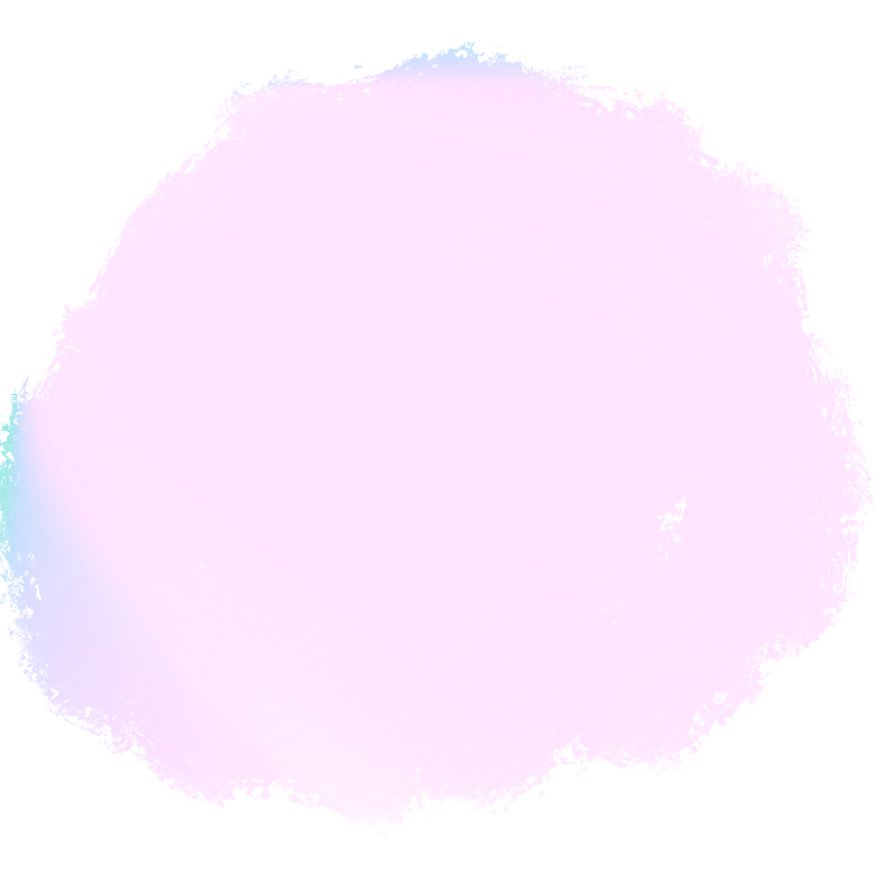 Beautiful Green Pink Blue Gradient Brush Strokes Fading Into Rugged Raw Grunge Inspired Edges png