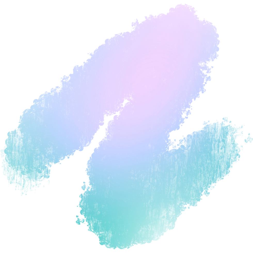 Beautiful Green Pink Blue Gradient Strokes Blending Into Bold Textured Grunge Marks png