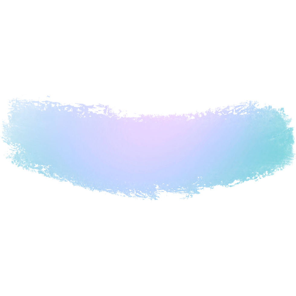 A Stunning Green Pink Blue Gradient Brush Stroke Fading Into Rugged Textured Grunge Inspired Edges png
