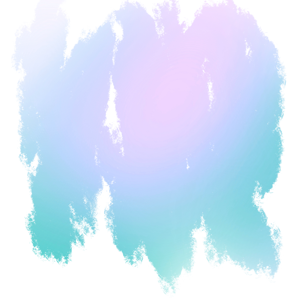 Gorgeous Green Pink Blue Gradient Strokes Blending Into Soft Gritty Grunge Effects png