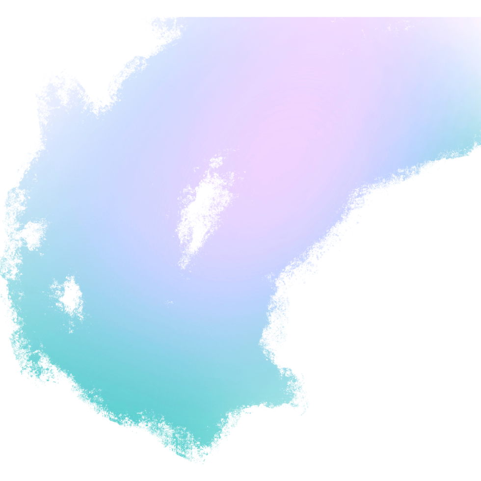 A Beautiful Green Pink Blue Gradient Stroke Merging Into Soft Gritty Grunge Like Textures png