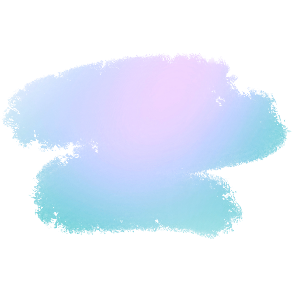 Gorgeous Green Pink Blue Gradient Strokes Fading Into Soft Bold Grunge Inspired Finishes png