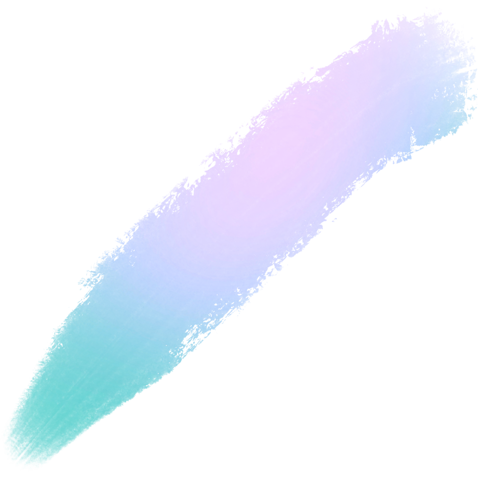 Gorgeous Green Pink Blue Gradient Strokes Blending Into Textured Rough Grunge Marks png