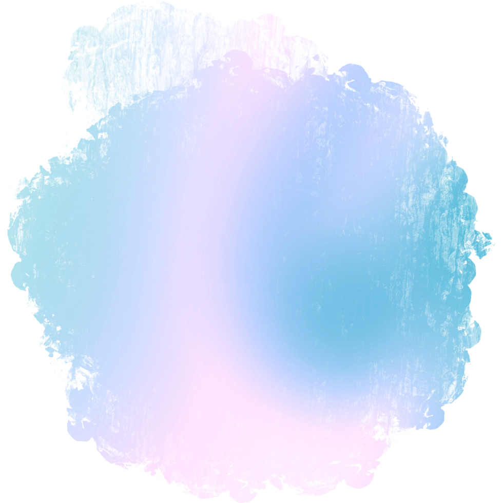 A Soft Green Pink Blue Gradient Stroke Dissolving Into Gently Textured Grunge Effects png
