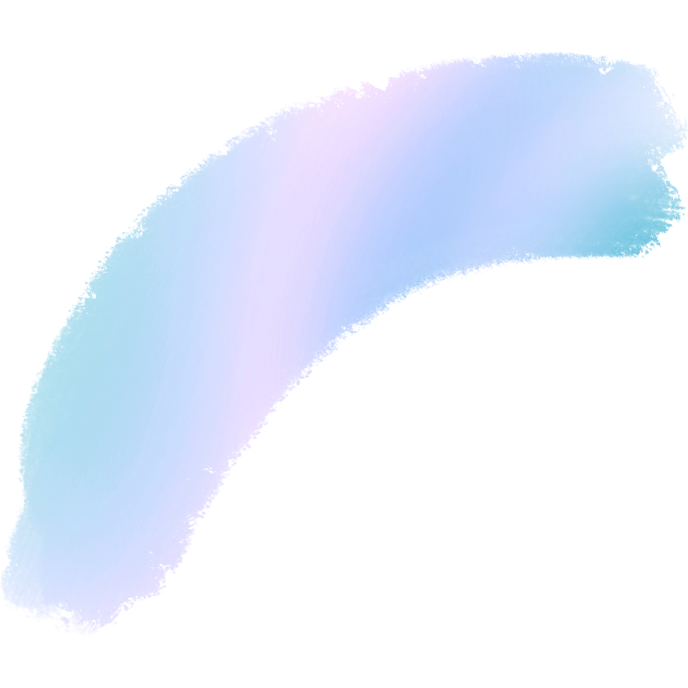 A Rough Hand Sketched Gradient Stroke In Green Pink And Blue Hues png