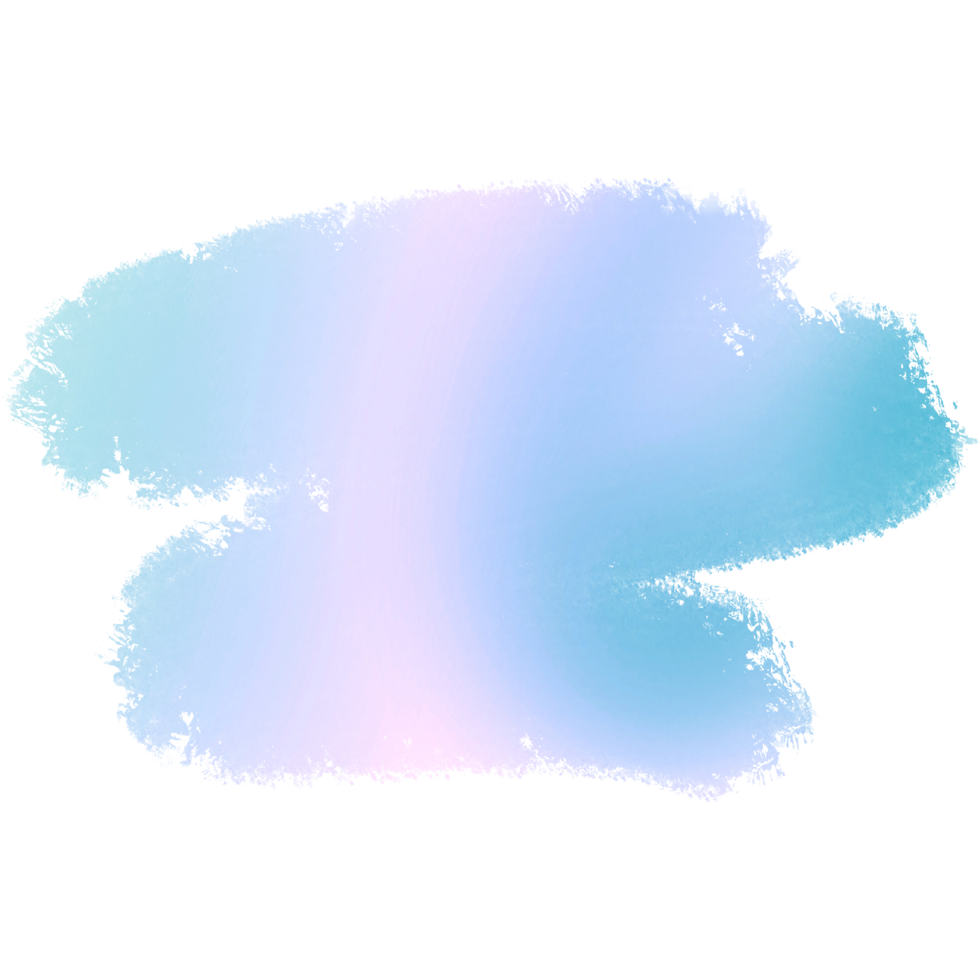 Roughly Textured Green Pink Blue Gradient Stroke With A Hand Sketched Look png