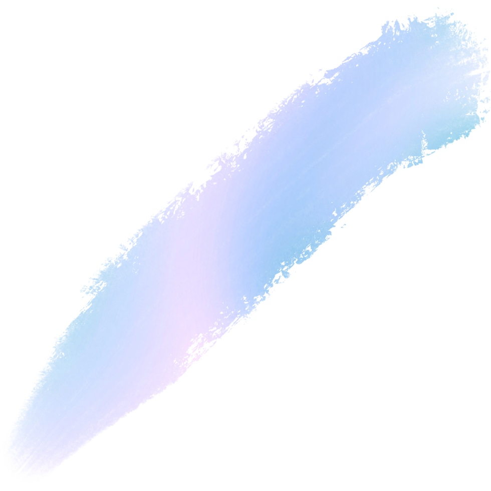 Roughly Textured Green Pink And Blue Gradient Stroke With A Hand Sketched Vibe png