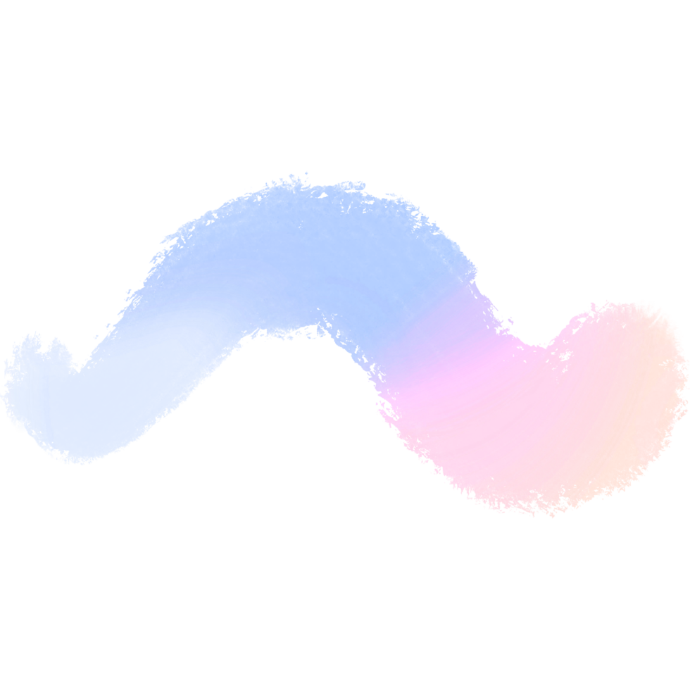 Soft Pink To Purple Gradient Strokes Blending Into Rugged Hand Drawn Grunge Edges png