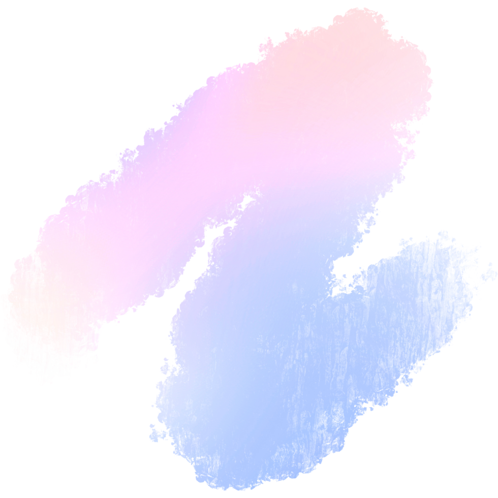 Hand Drawn Pink Purple Gradient Strokes With Rugged Textured Grunge Marks png