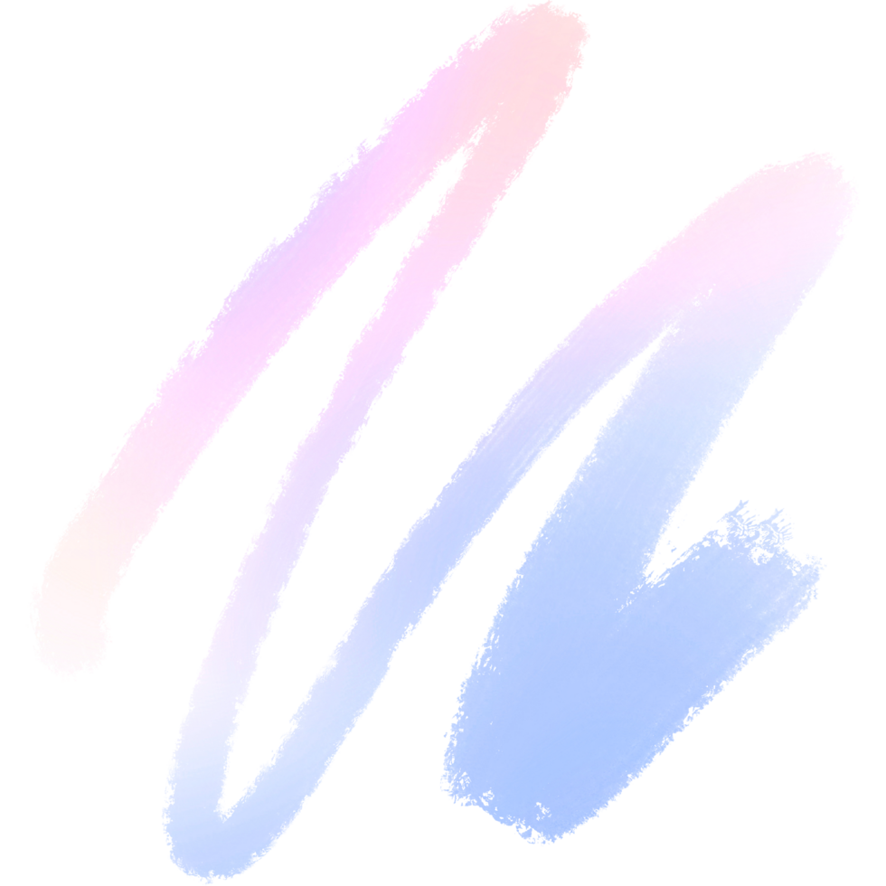 Pink Purple Gradient Brush Strokes With Soft Transitions Into Textured Gritty Grunge Details png