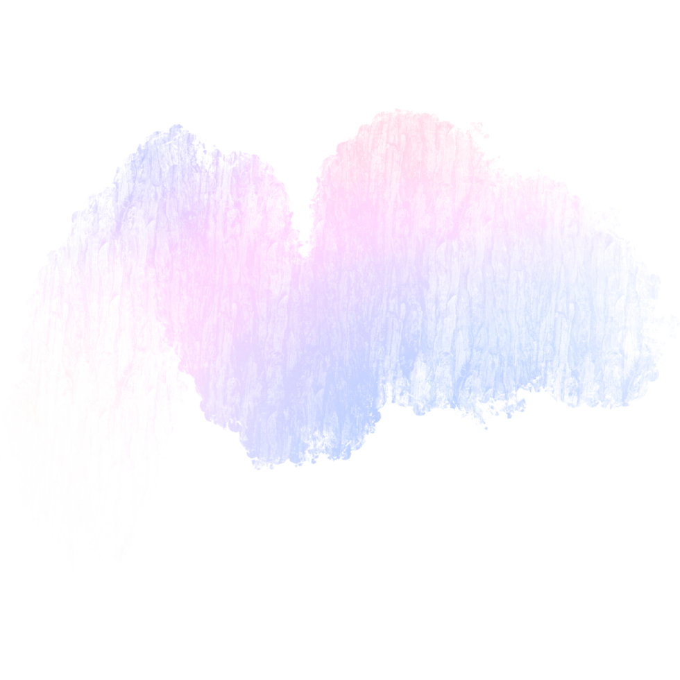 Hand Drawn Pink Purple Gradient Brush Strokes Blending Into Rough Bold Grunge Effects png