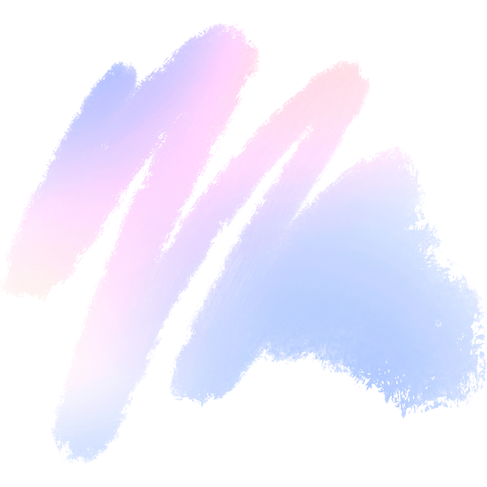 Hand Drawn Pink Purple Gradient Strokes Blending Into Rough Rugged Grunge Marks png
