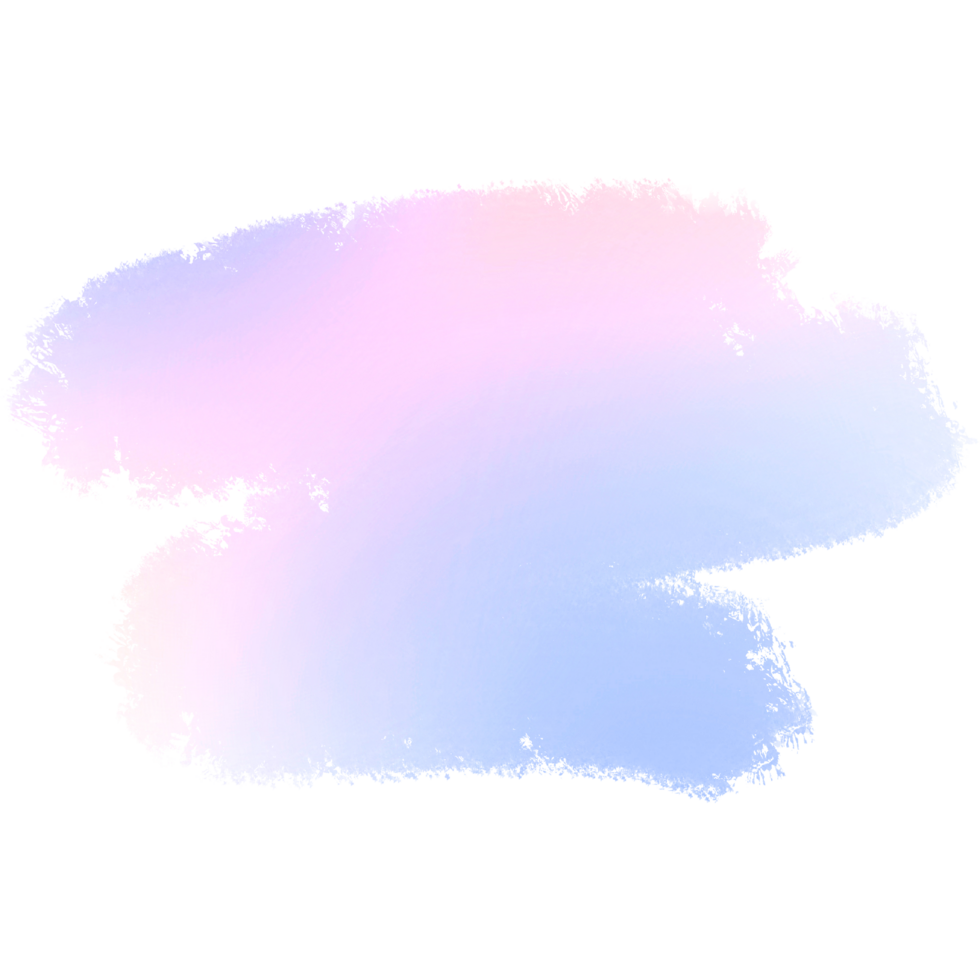 Hand Drawn Pink Purple Gradient Brush Strokes With Soft Transitions Into Rugged Grunge Marks png