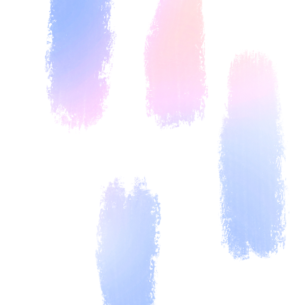 Hand Drawn Pink Purple Gradient Brush Strokes Blending Into Textured Rugged Grunge Marks png