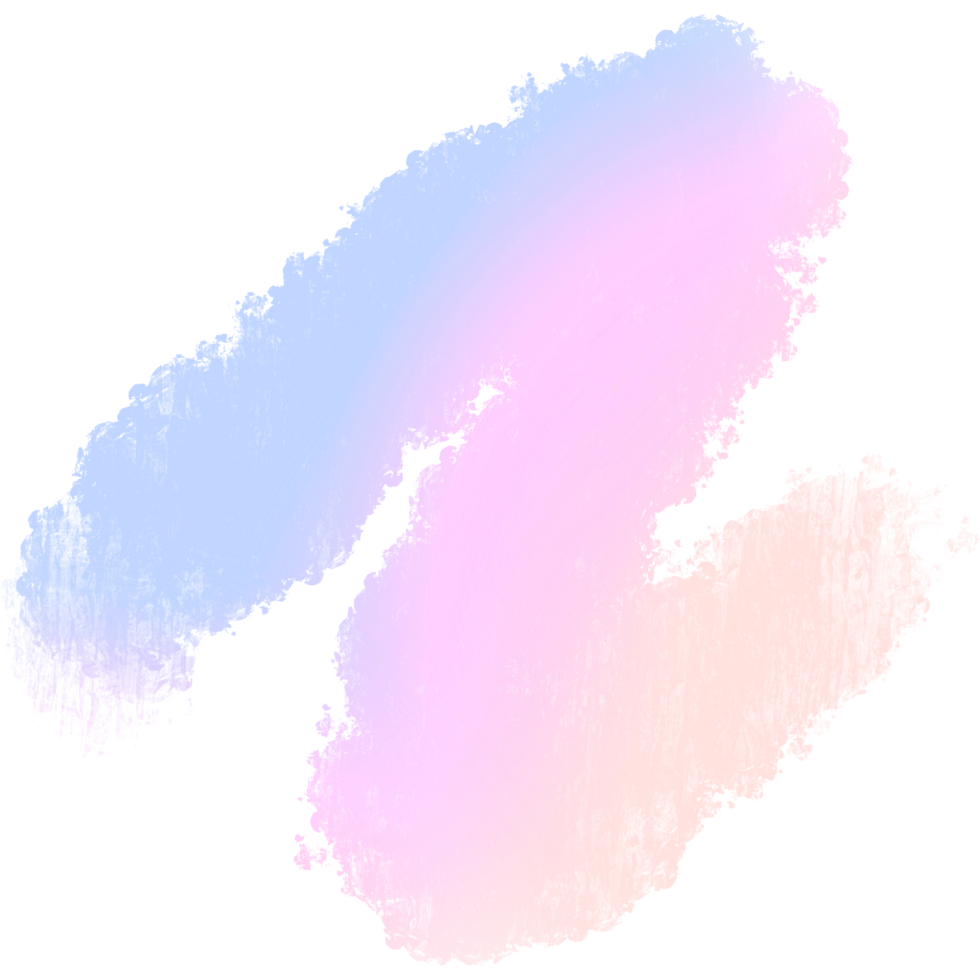 Pink Purple Gradient Brush Strokes Fading Into Rugged Bold Hand Drawn Grunge Effects png
