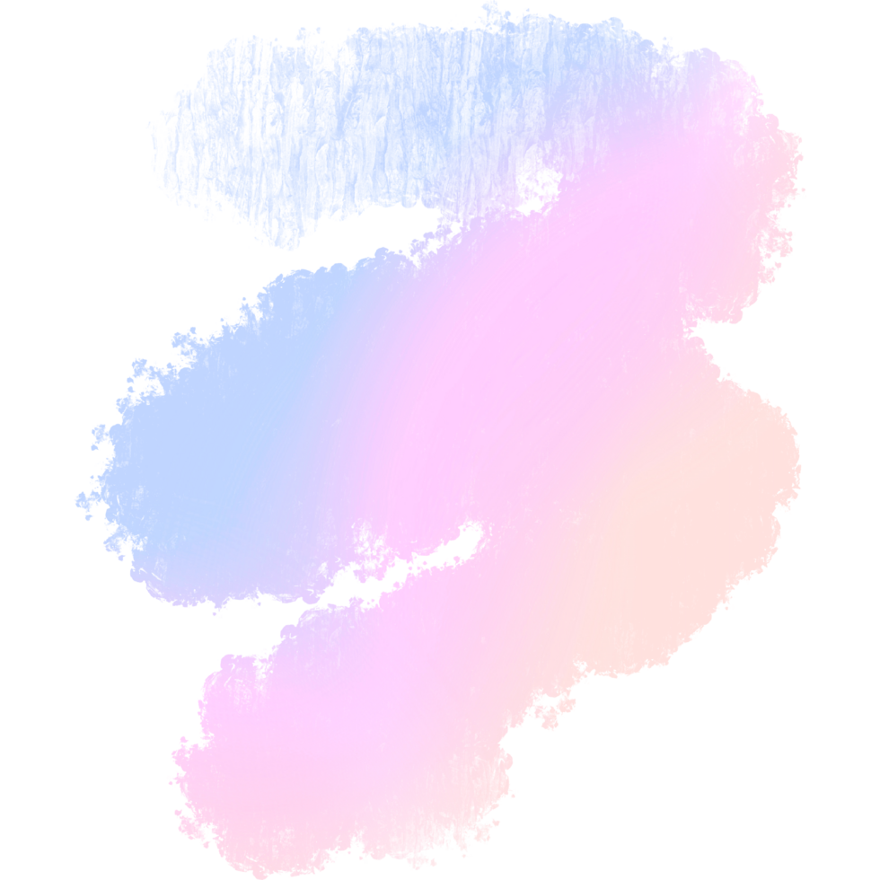 Hand Drawn Pink Purple Gradient Strokes Blending Into Rough Gritty Grunge Marks png