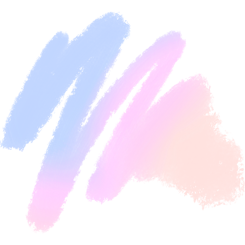 Hand Drawn Pink Purple Gradient Brush Strokes With Rugged Raw Grunge Effects png