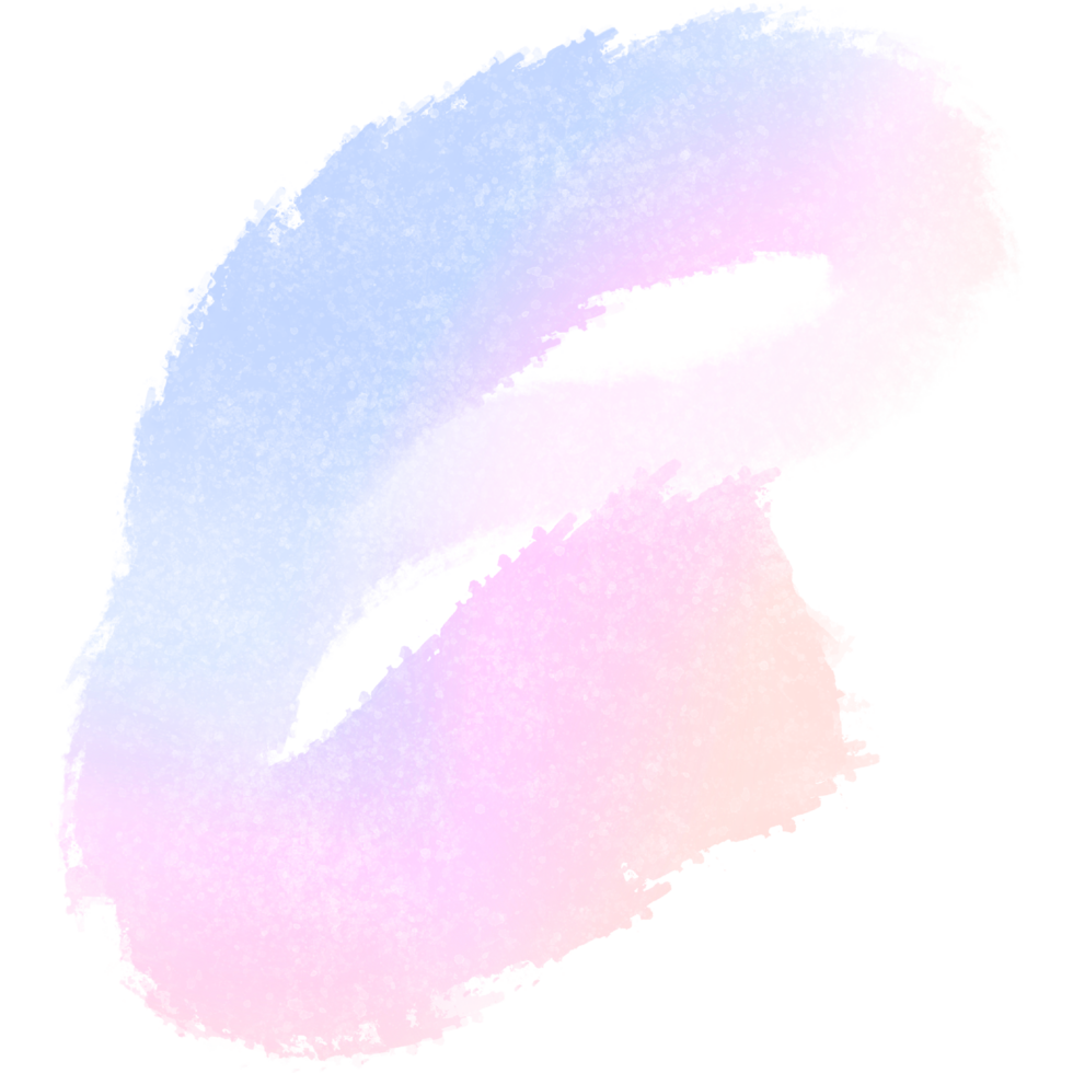 Hand Drawn Pink Purple Gradient Brush Strokes With Bold Textured Grunge Edges png