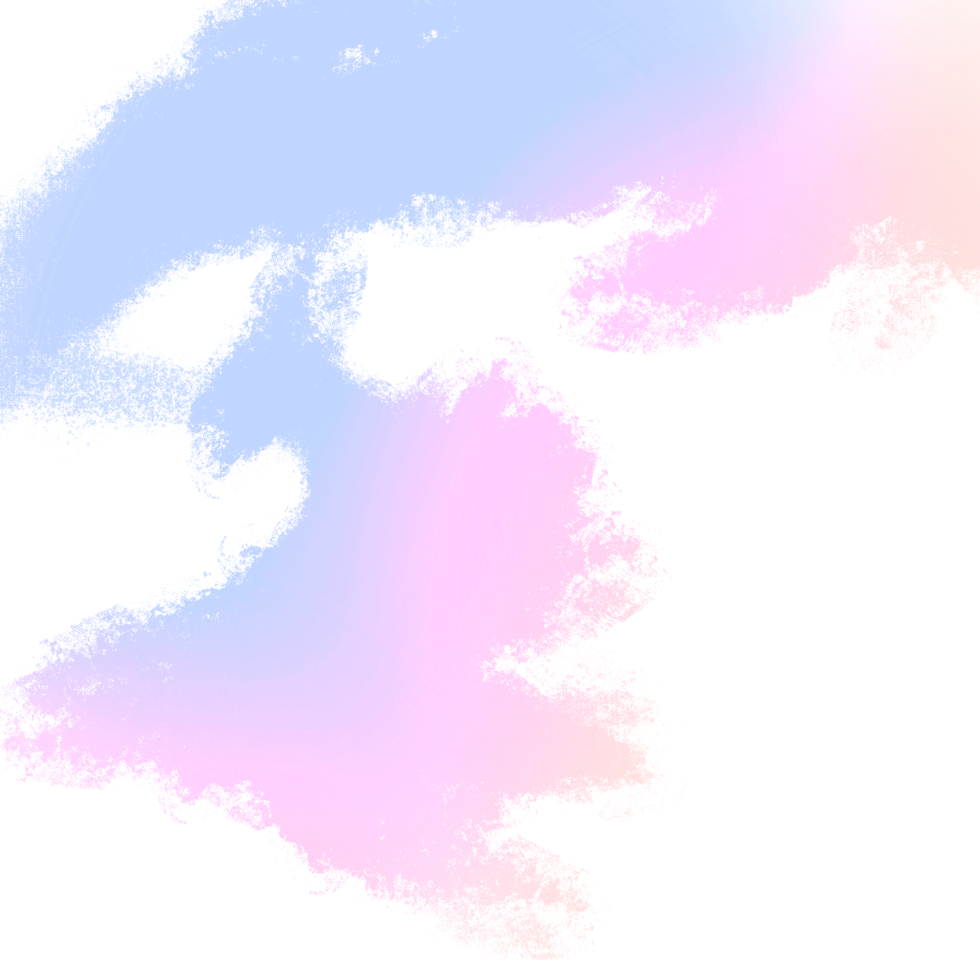 Pink Purple Gradient Brush Strokes Blending Into Rough Rugged Hand Drawn Finishes png
