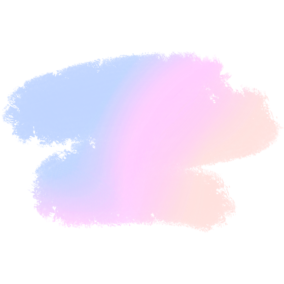 Pink Purple Gradient Brush Strokes With Textured Bold Hand Drawn Grunge Edges png