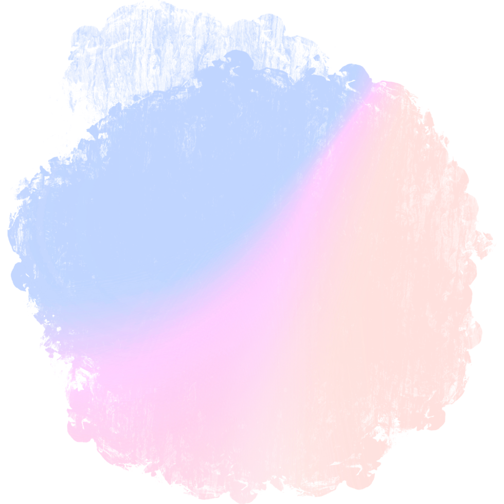Hand Drawn Pink Purple Gradient Strokes Fading Into Textured Rough Grunge Inspired Edges png
