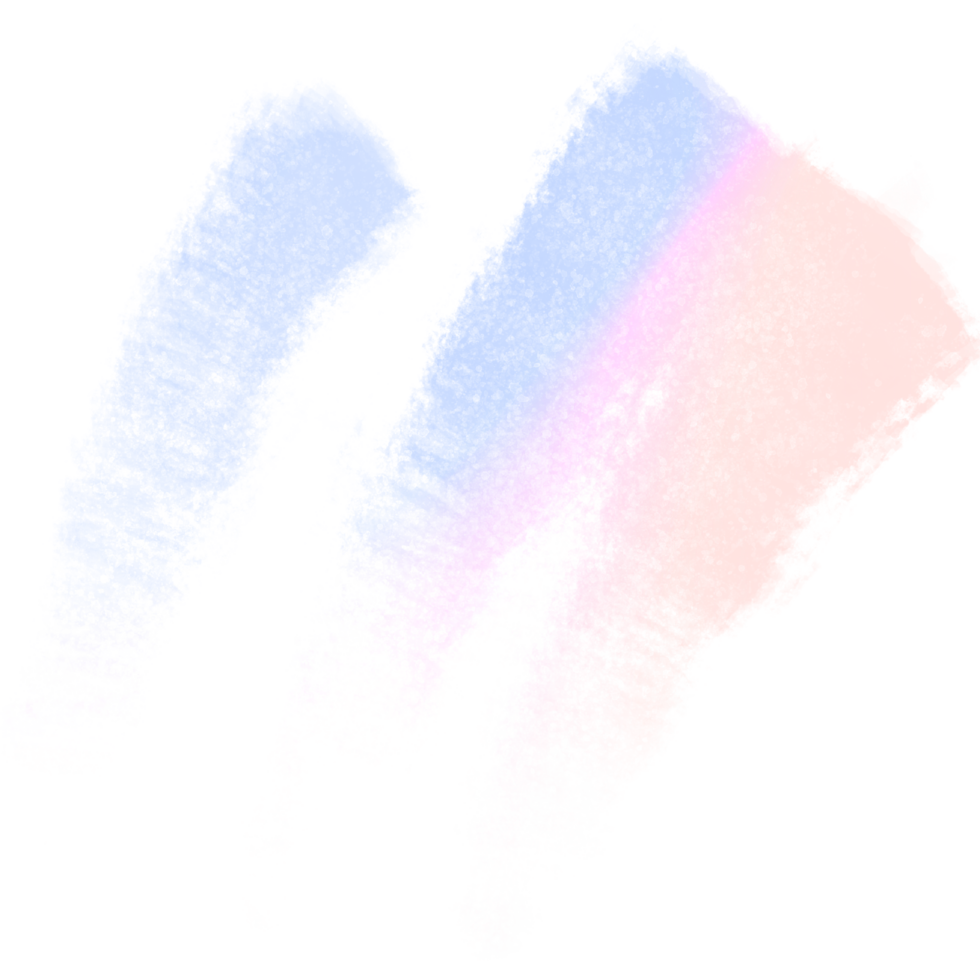 Pink Purple Gradient Brush Strokes Blending Into Rugged Bold Hand Drawn Grunge Inspired Edges png