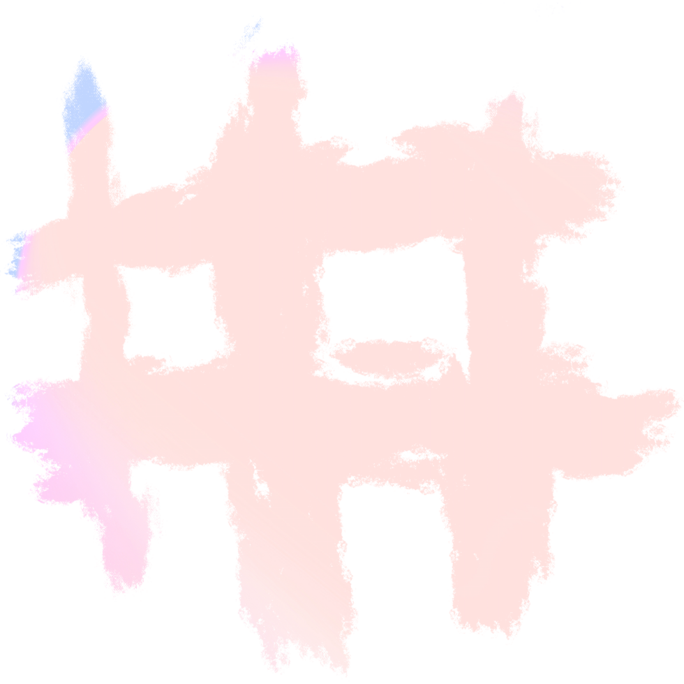 Beautiful Pink Purple Gradient Brush Strokes Blending Into Textured Rough Grunge Marks png