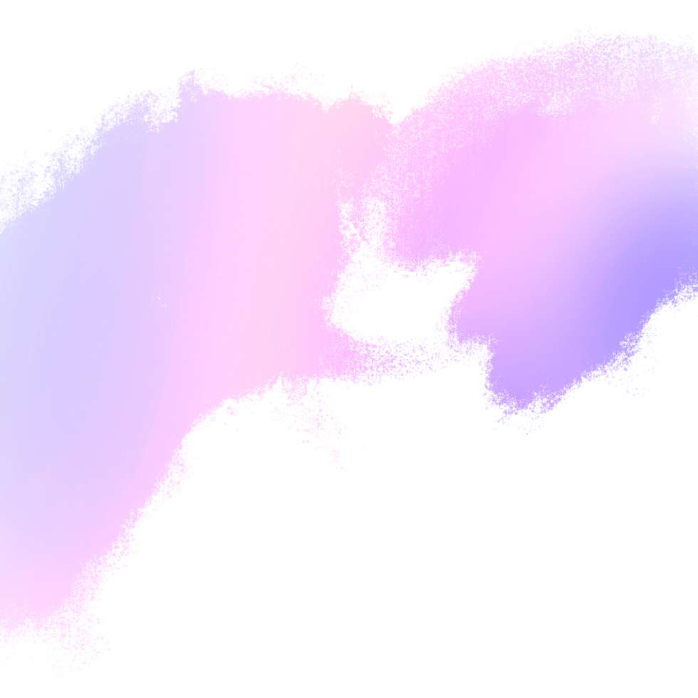 Hand Sketched Gradient Stroke In Pink And Purple With Rough Textures png