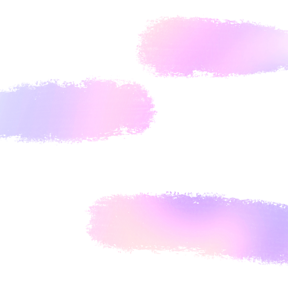 Rough Stroke Of Pink And Purple Gradient With Hand Drawn Grunge Elements png