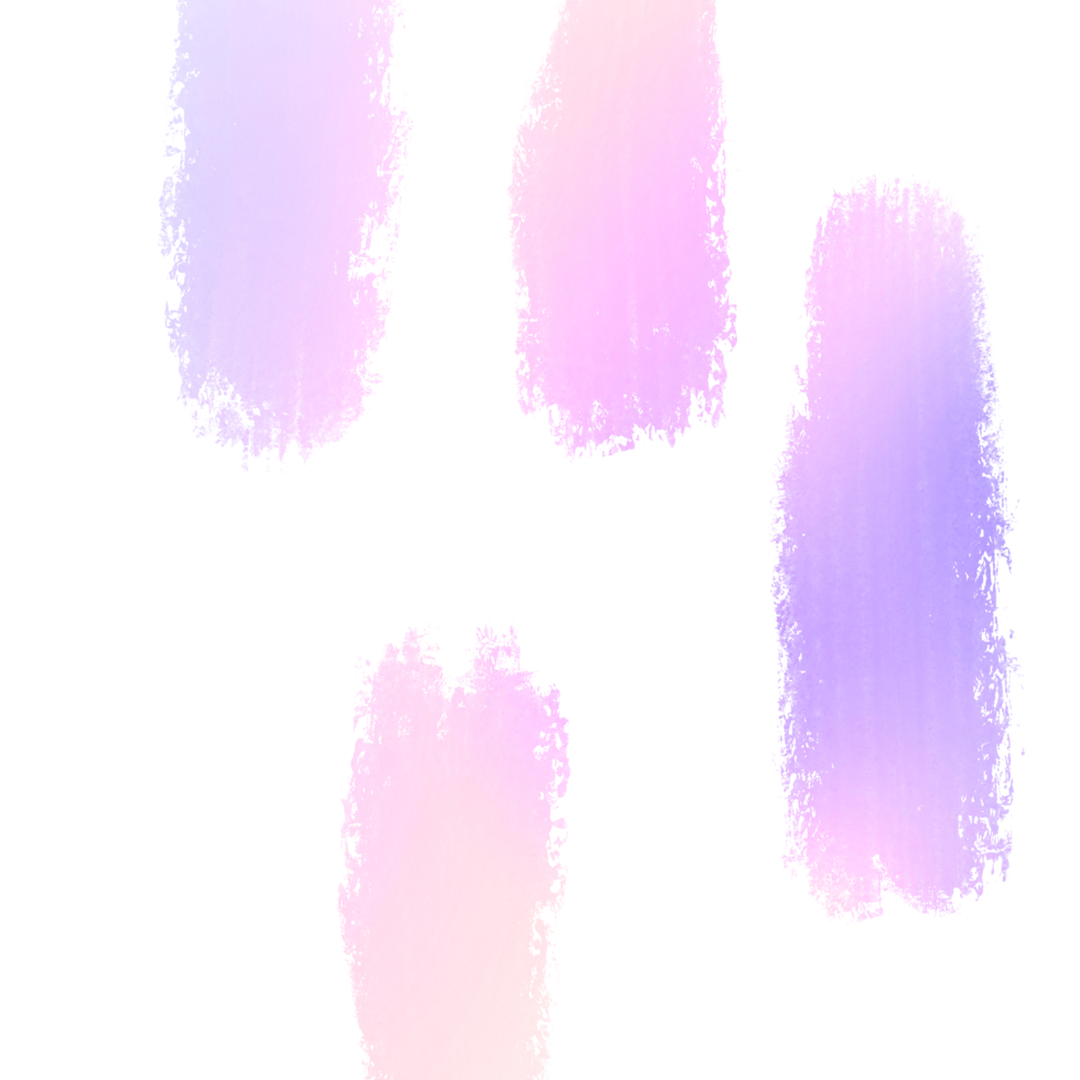 A Gritty Hand Drawn Stroke In Pink And Purple Gradient With Rough Textures png