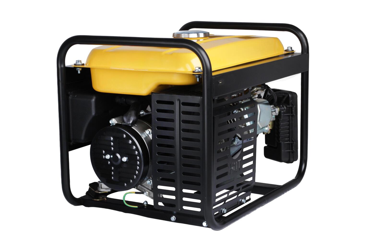 Portable Generator Isolated on White Background photo
