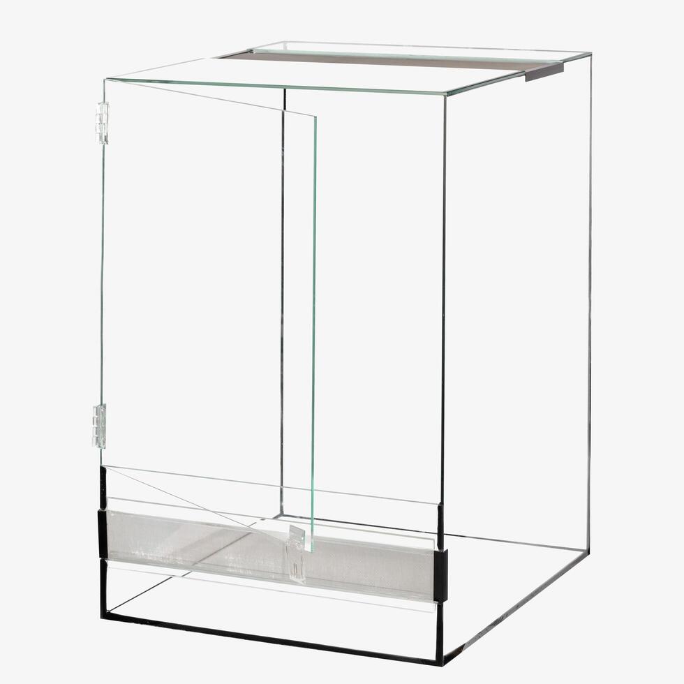 Empty Glass Terrarium for Reptiles photo